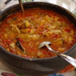 Moqueca de Peixe Com Pirão