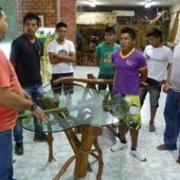 Estudantes indígenas de Roraima conhecem técnicas de piscicultura no Inpa