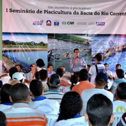 Governo realiza seminário de piscicultura e reúne 360 participantes no Oeste baiano