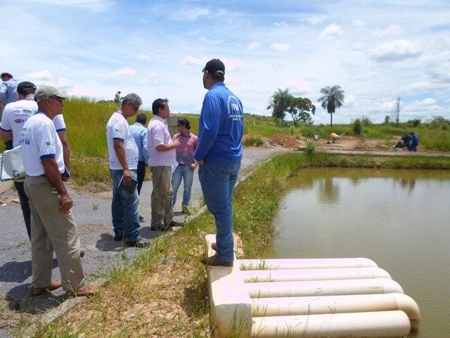 Visita técnica encerra programação de encontro de piscicultores da Região Sul