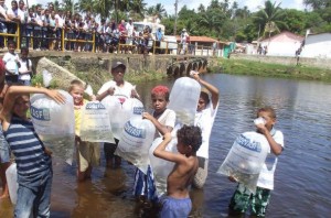 Peixamento da Codevasf fortalece pesca artesanal e piscicultura familiar em Feliz Deserto