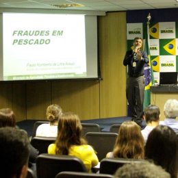 Palestra no MPA discute combate a fraudes na comercialização de pescado