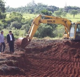 Construção de cinco tanques deve incrementar piscicultura