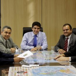 Ministro Helder recebe comitiva do Pará