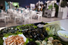 Peixe e marisco já ocupam o Pavilhão Carlos Lopes