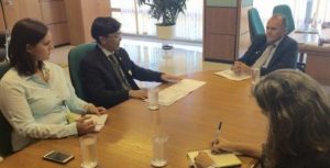 CNA apresenta demandas do setor aquícola para Secretário de Pesca e Aquicultura do MAPA