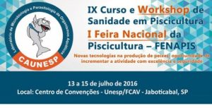 IX Curso e Workshop de Sanidade em Piscicultura