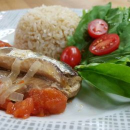 Escabeche de sardinha na panela de pressão