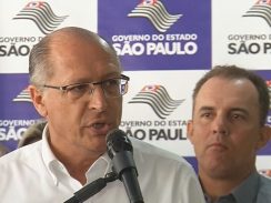 Alckmin visita a região e fala sobre a situação dos piscicultores