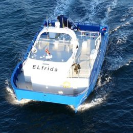 Primeiro barco eléctrico para piscicultura já navega na Noruega