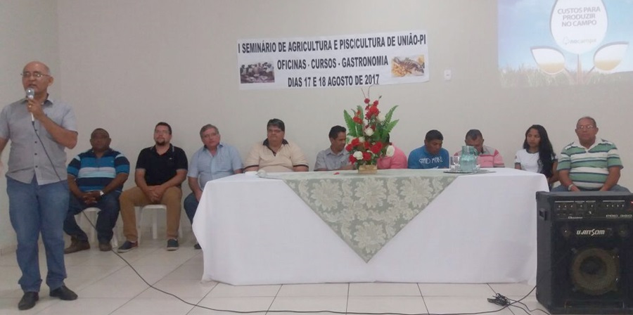 I Seminário de Agricultura Familiar e Piscicultura é realizado